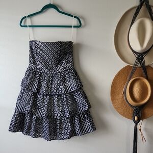 White House Black Market Strapless Dress Size 4